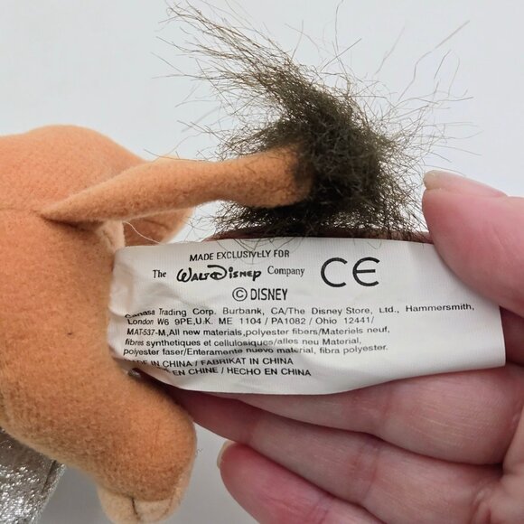 Simba Disney Christmas Ornament Holiday Plush Toy Star Silver 2002 The Lion King - Picture 8 of 8